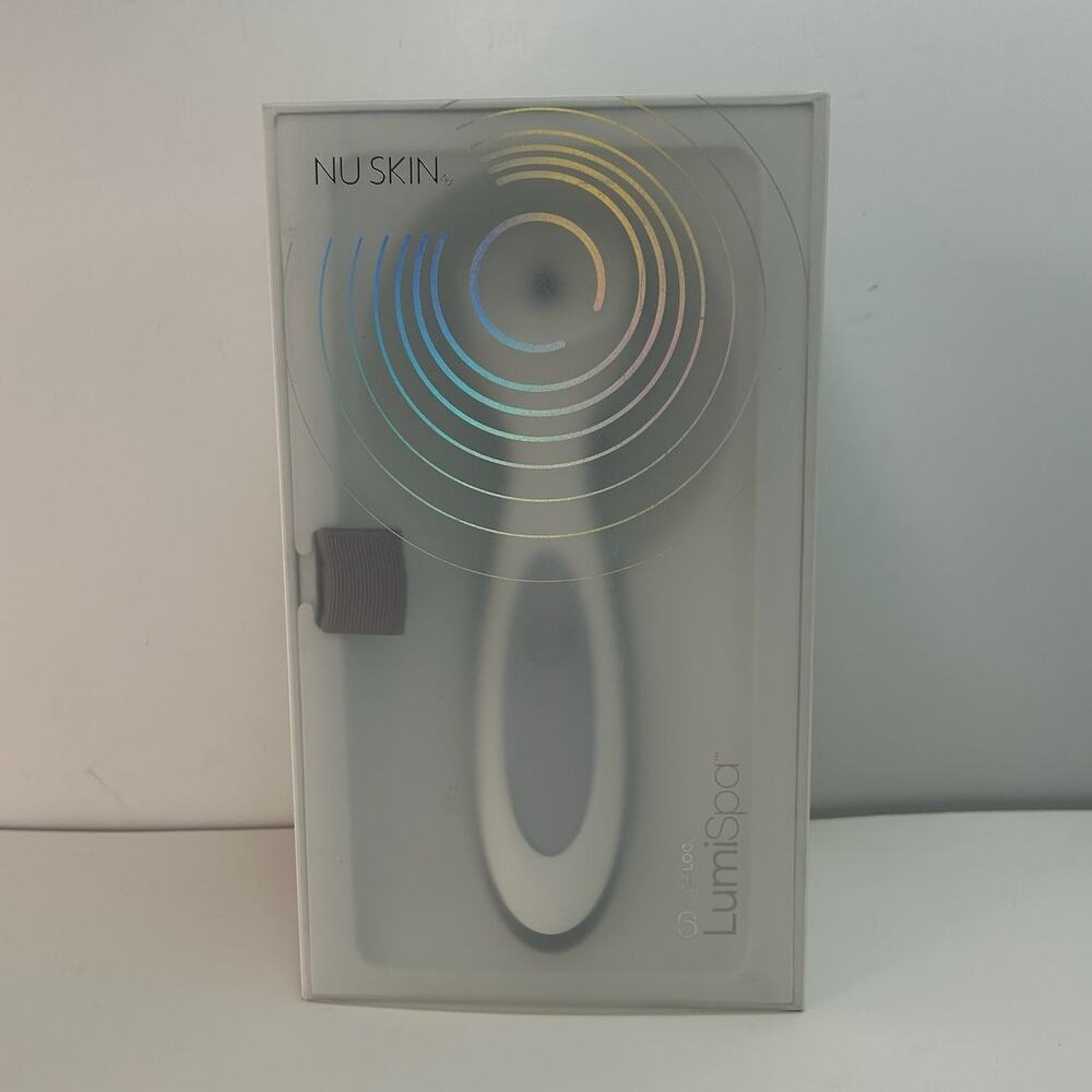 Nu Skin ageLOC LumiSpa iO Facial Device Open Box with Idealeyes Eye Cream